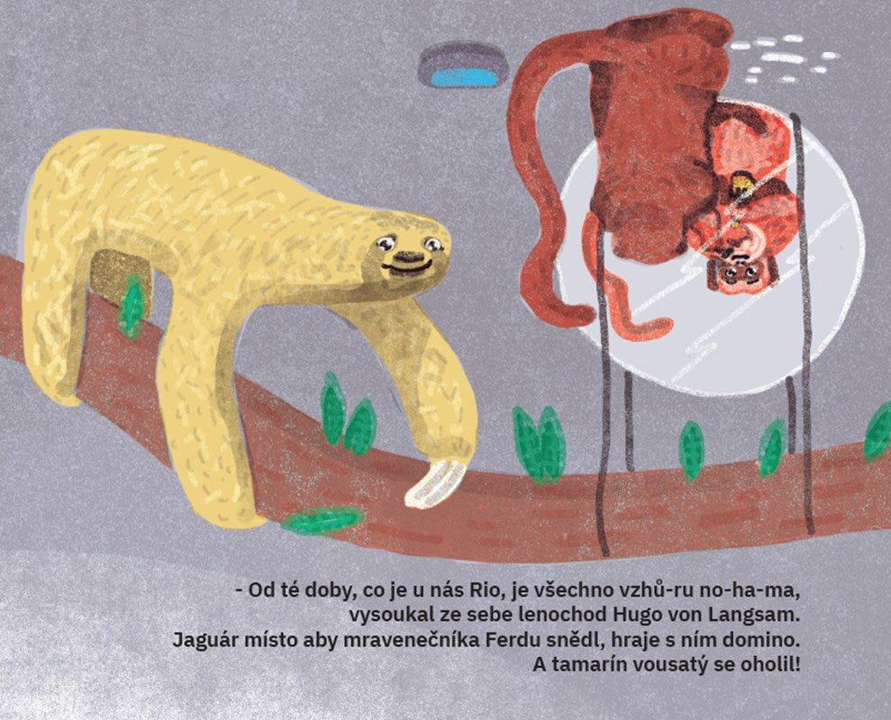 Lední medvěd Rio zachraňuje prales