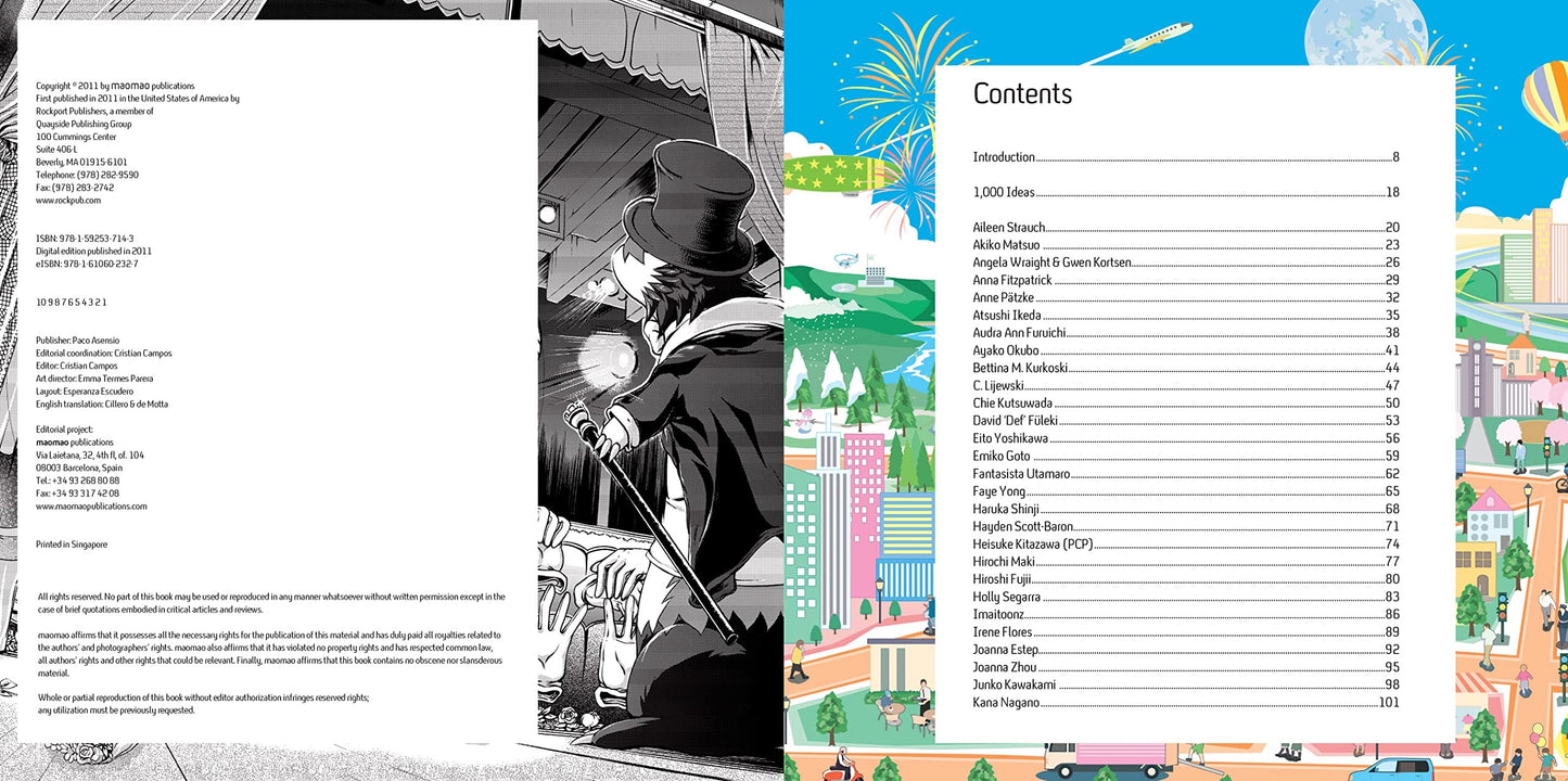 1000 Ideas by 100 Manga Artists