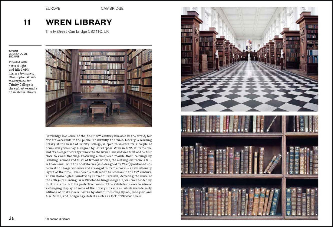 150 Libraries You Need to Visit Before You Die