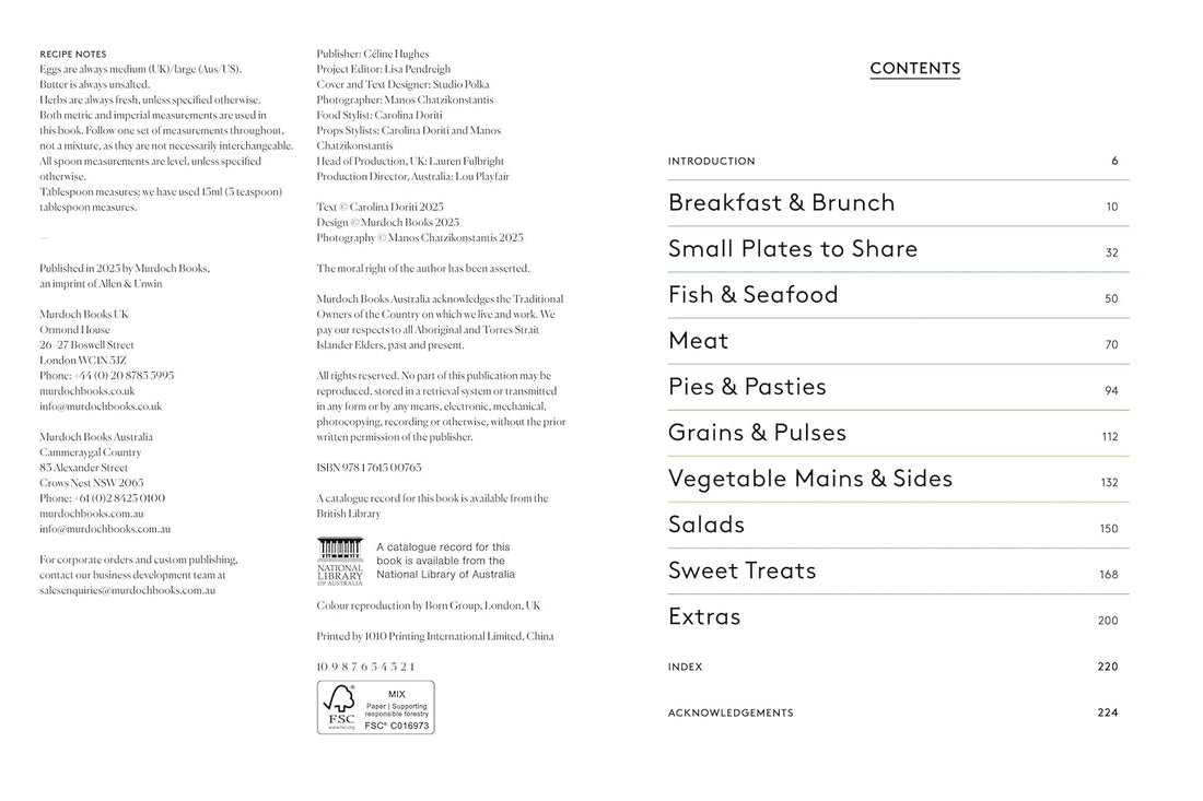 The Greek Islands Cookbook: Simple sun-kissed recipes