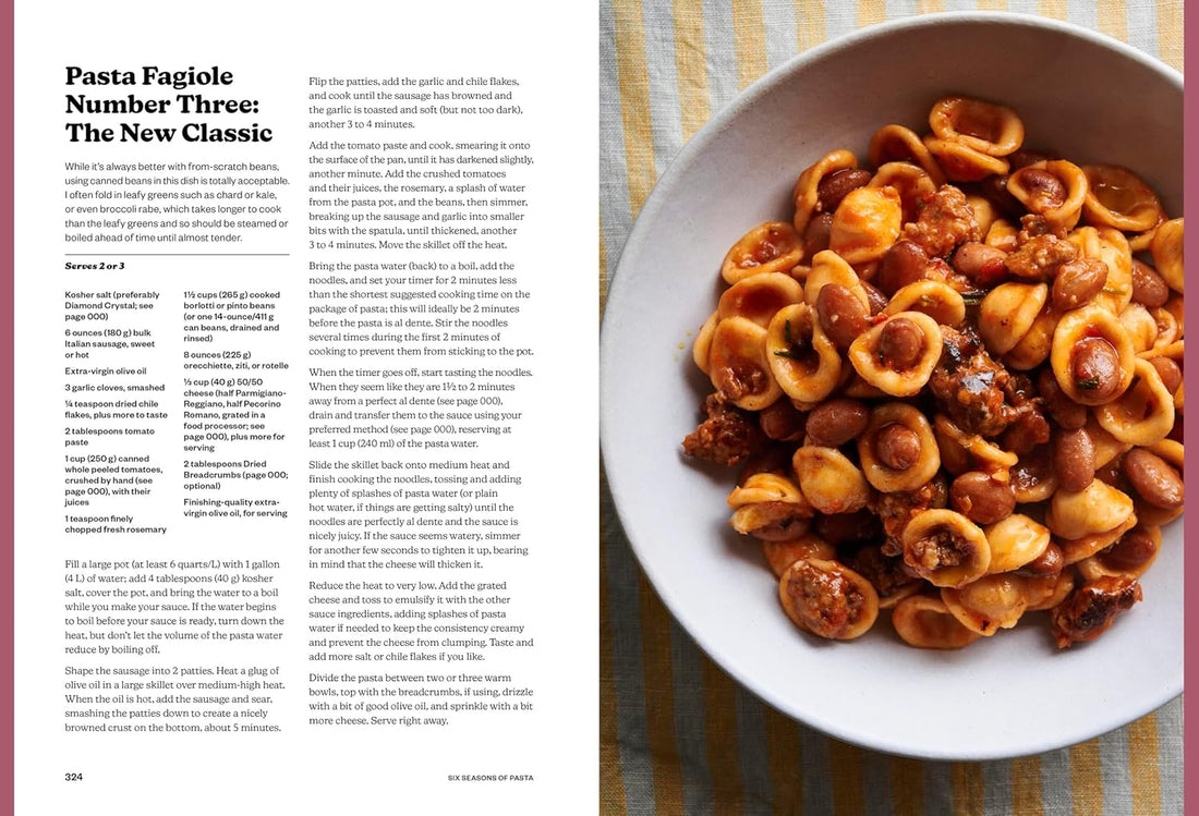 Six Seasons of Pasta