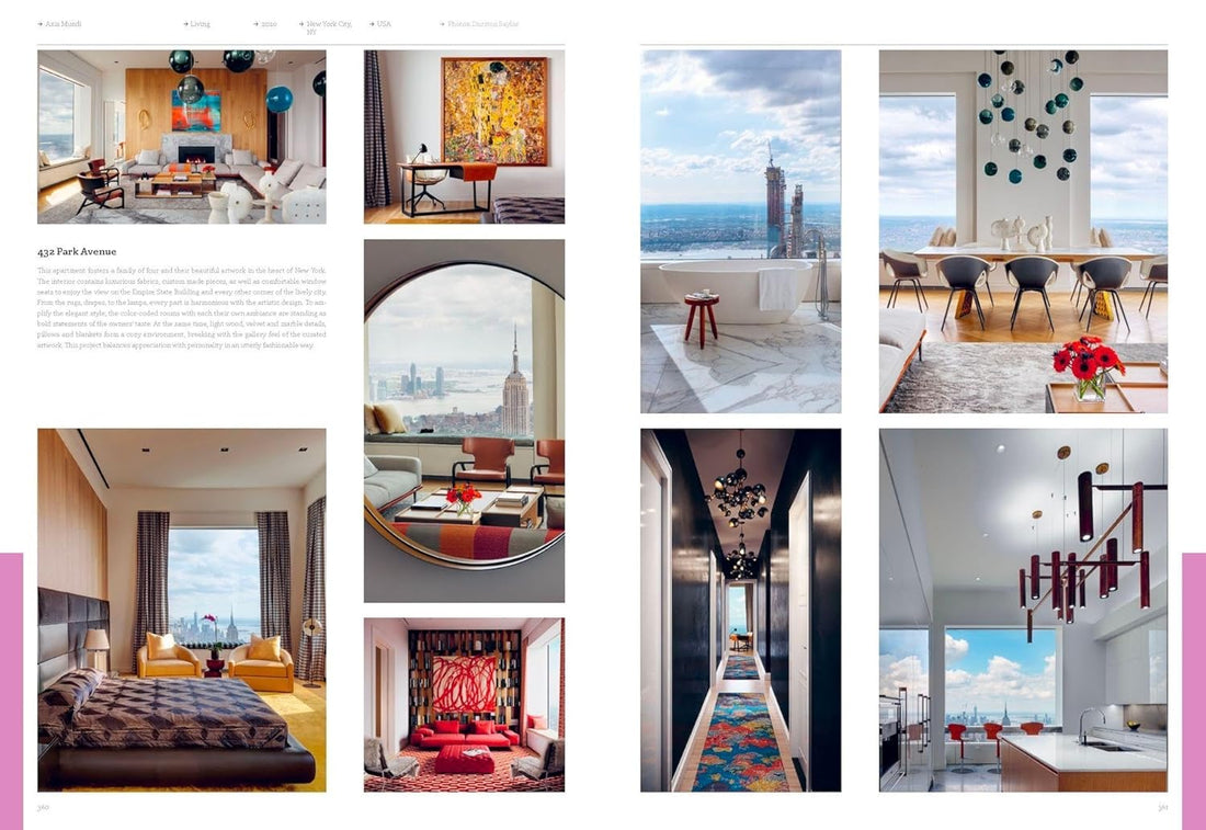 Contemporary Interior Design: Masterpieces around the World