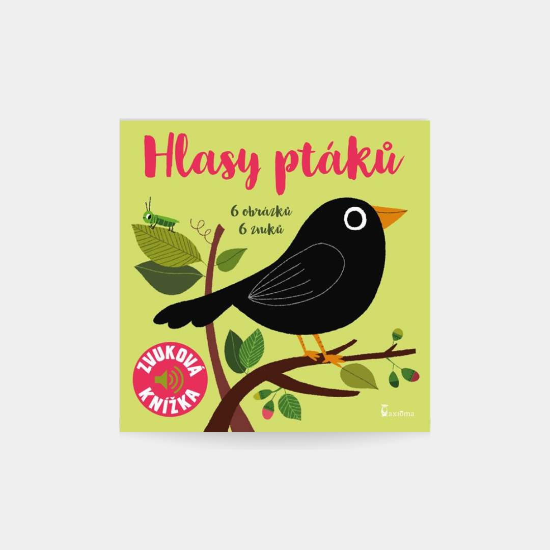 Hlasy ptáků – Zvuková knížka