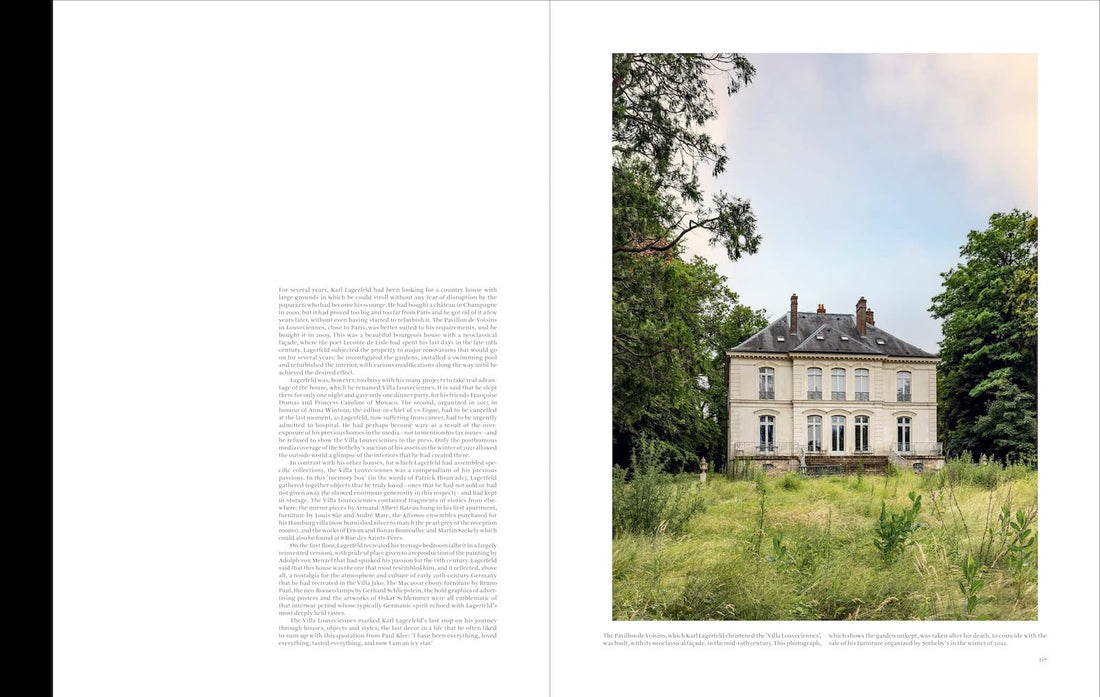 Karl Lagerfeld: A Life in Houses