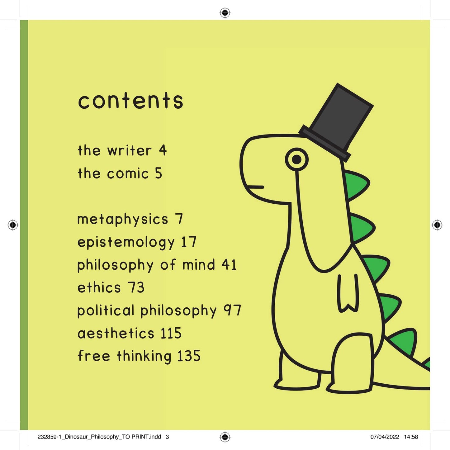Dinosaur Philosophy, James Stewart HB
