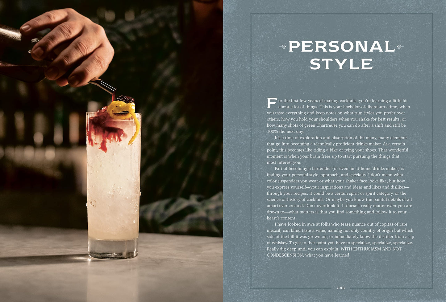 Bartender's Manifesto , How to Think, Drink, and Create Cocktails...