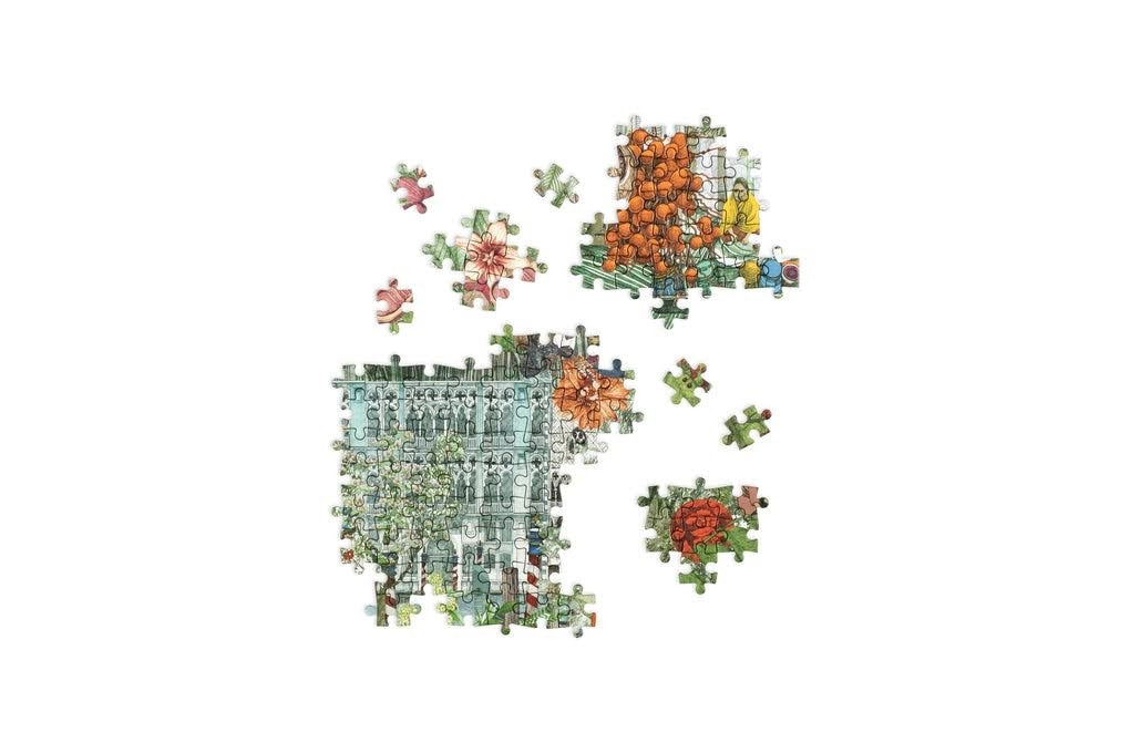 Around the World in 50 Trees 1000 Piece Puzzle