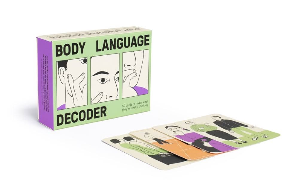 Body Language Decoder: 50 Cards