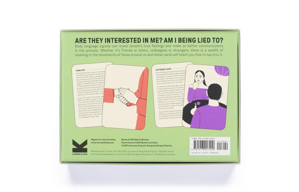 Body Language Decoder: 50 Cards