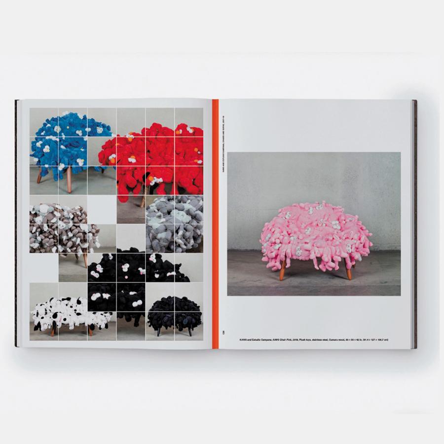 KAWS - Black on Pink