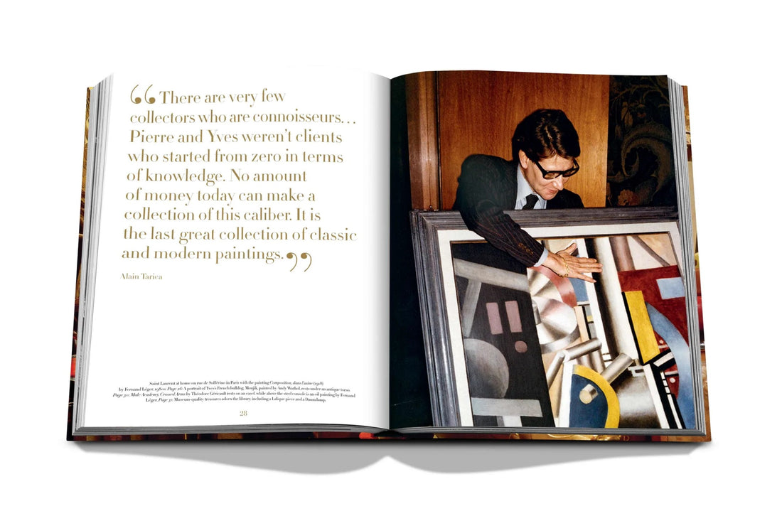 Yves Saint Laurent at Home