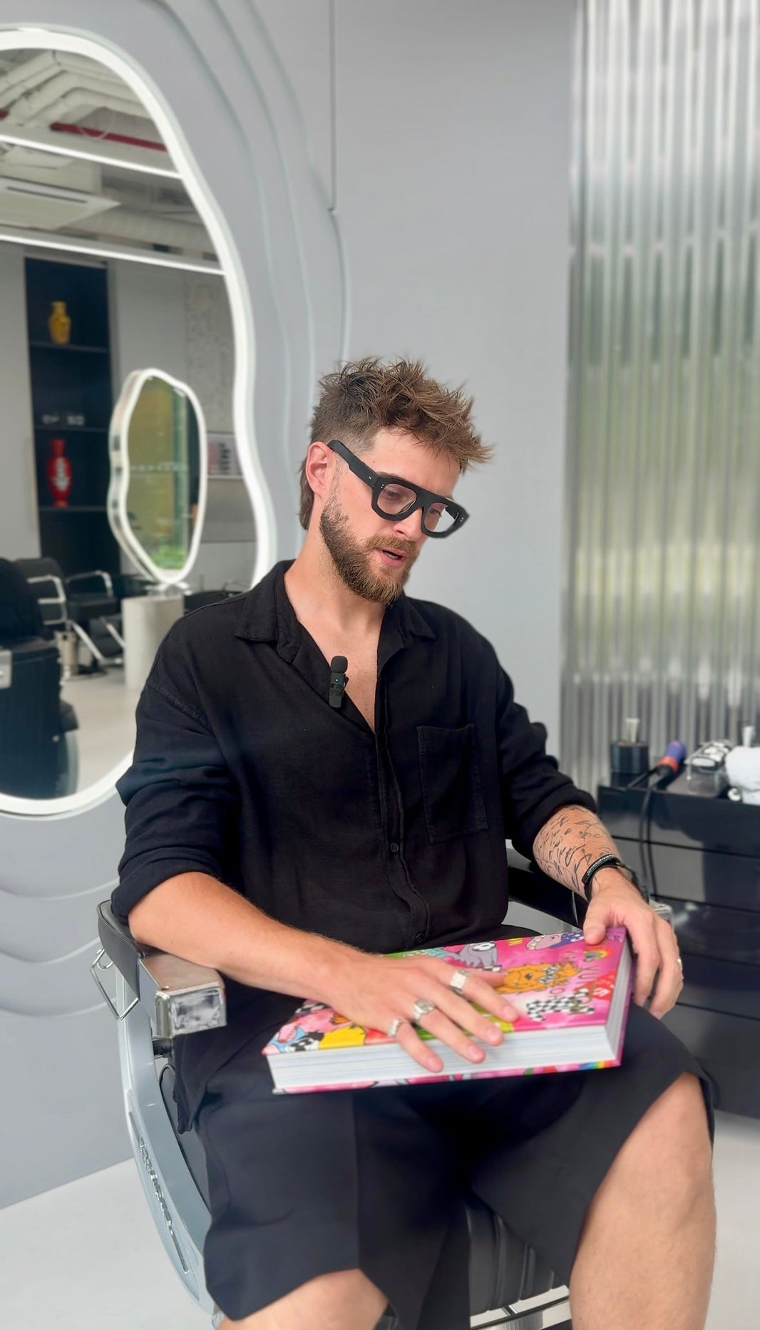 Hairdresser Daniel Pašek doporučuje