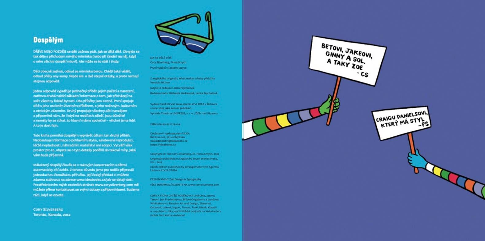 Jak se dělá dítě - Cory Silverberg a Fiona Smyth