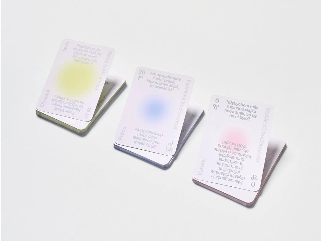 papelote x Pavlína Louženská: Konverzační karty Future