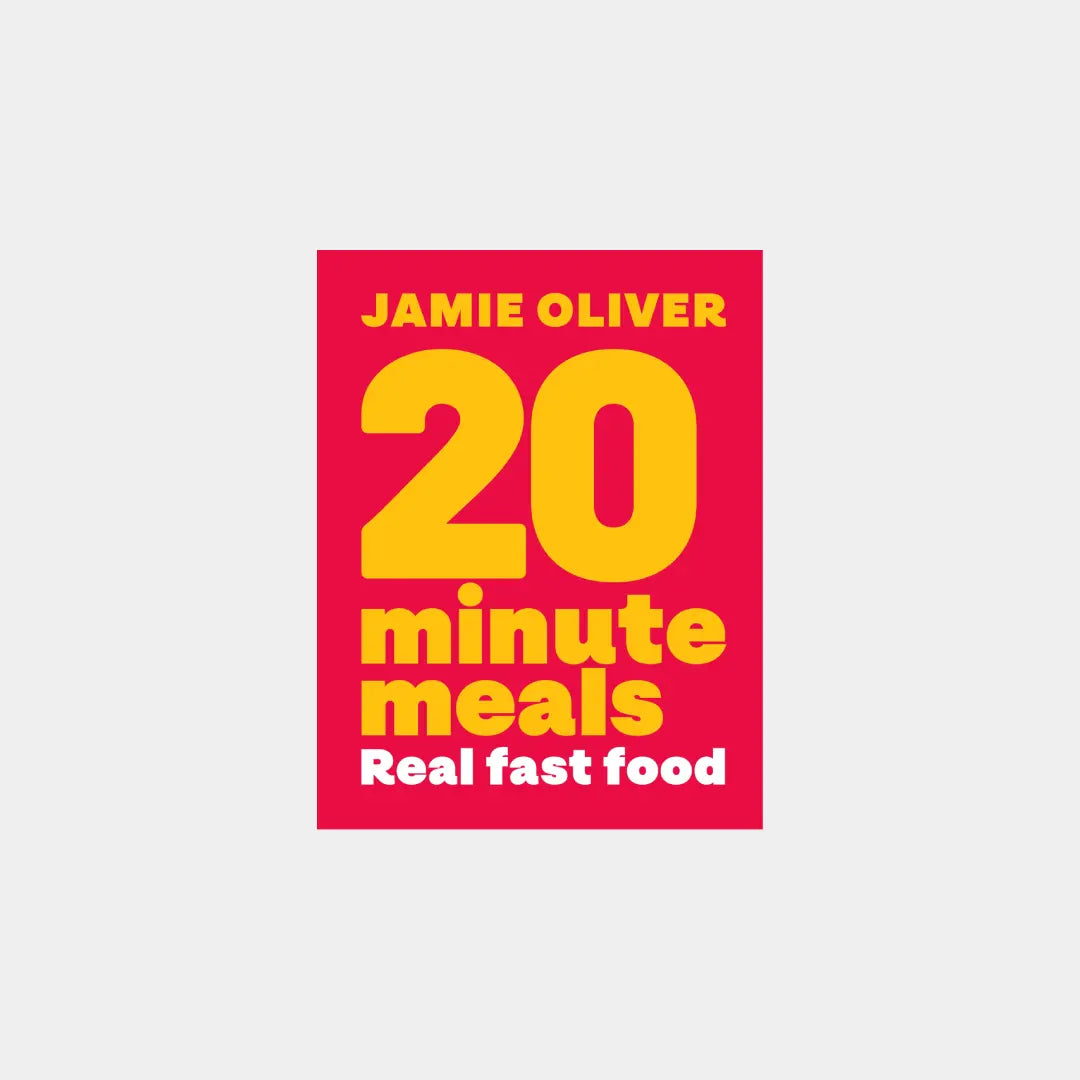 20 Minute Meals: Real Fast Food - Jamie Oliver Obálka knihy Book Therapy
