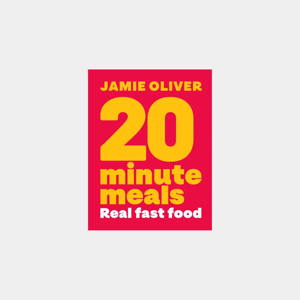 20 Minute Meals: Real Fast Food - Jamie Oliver Obálka knihy Book Therapy