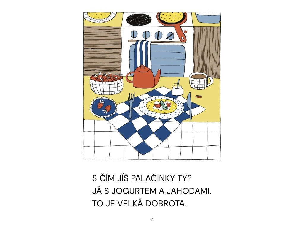 Molekuly čtení - Palačinky
