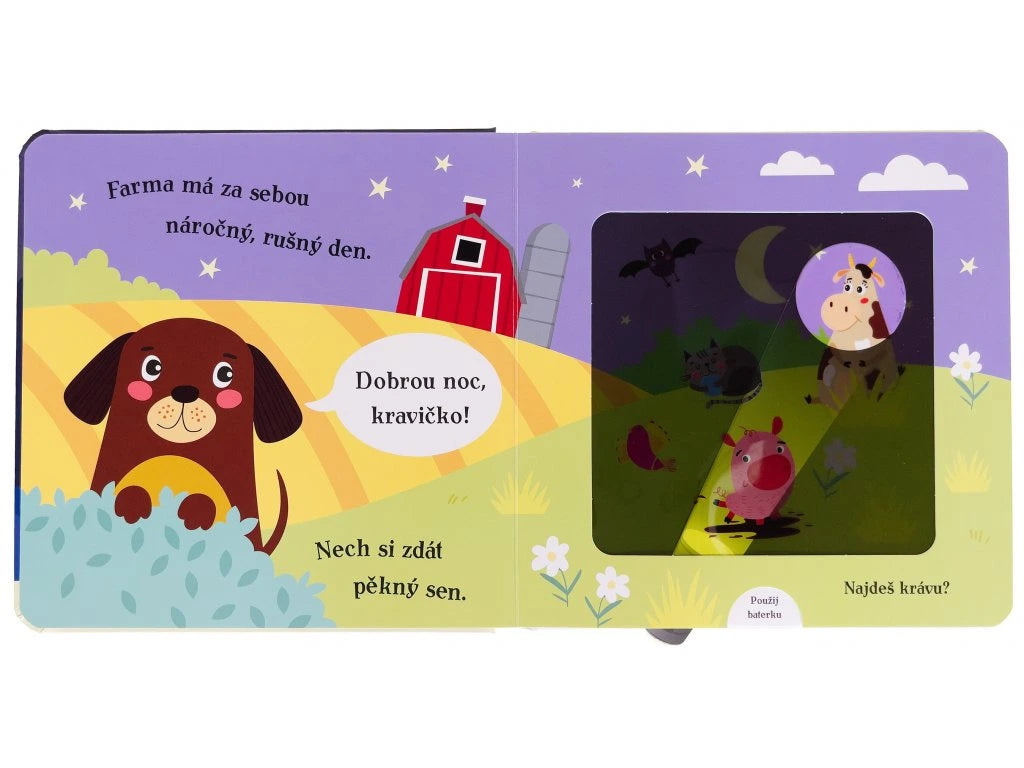 Dobrou noc, pejsku! – Kniha s kouzelnou baterkou