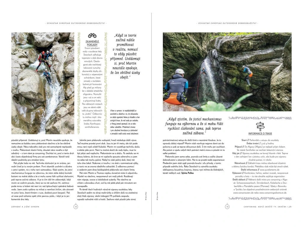 Úchvatná evropská outdoorová dobrodružství