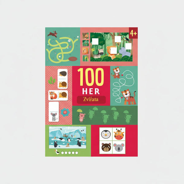 100 her Zvířata 4+