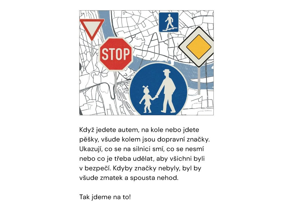 Molekuly čtení - Dopravní značky
