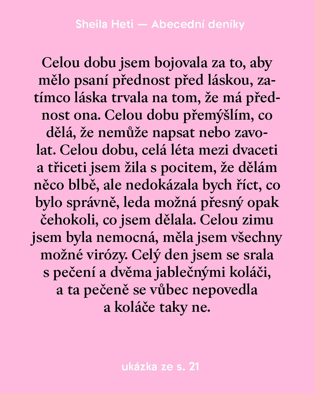 Abecední deníky -Sheila Heti