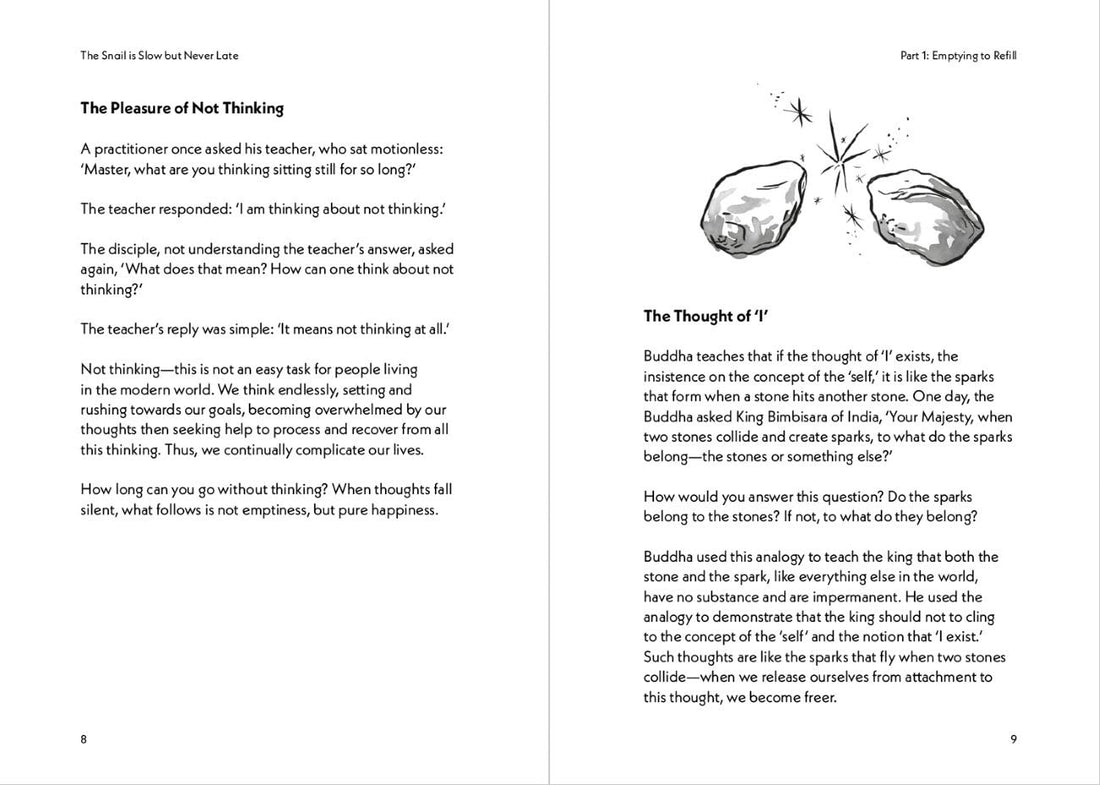 Snail is Slow but Never Late: Meditations on Finding Joy in the Present Moment