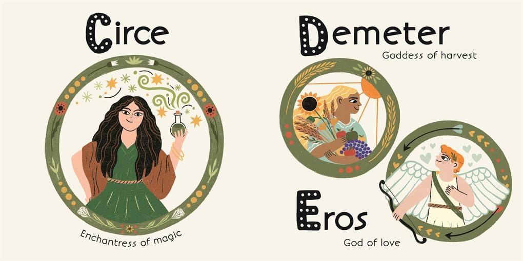 ABCs of Greek Myths: From Aphrodite to Zeus (Mythical Alphabets)