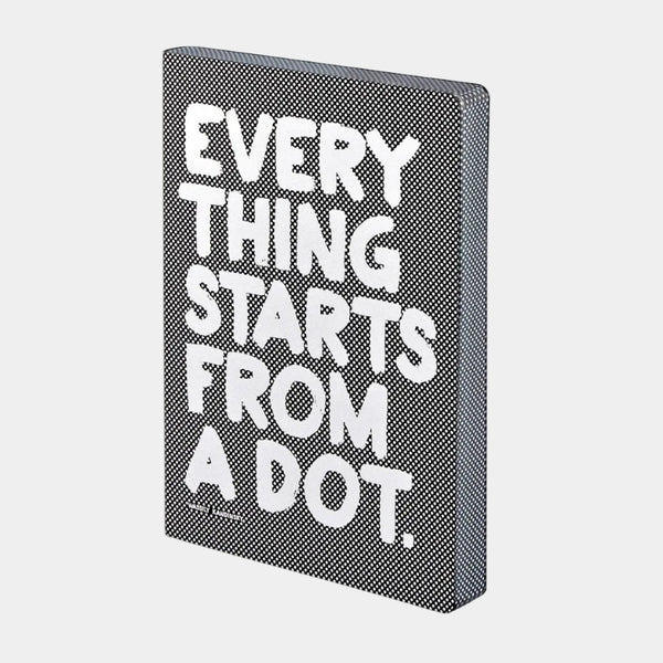 Blok, zápisník Nuuna - Everything Starts From A Dot (A5)