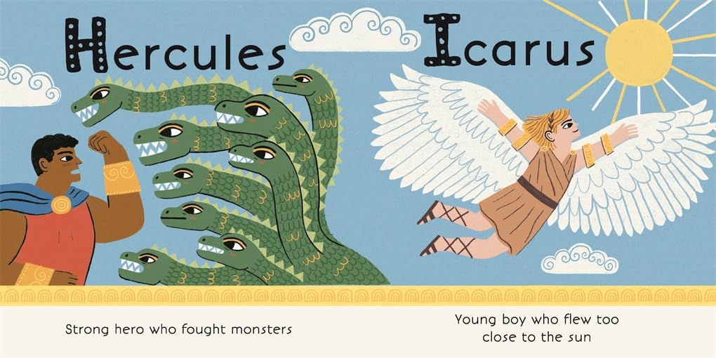 ABCs of Greek Myths: From Aphrodite to Zeus (Mythical Alphabets)