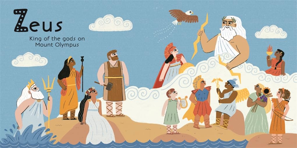 ABCs of Greek Myths: From Aphrodite to Zeus (Mythical Alphabets)