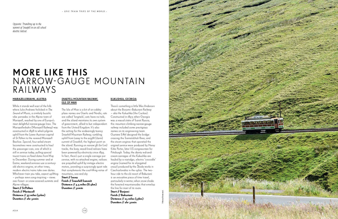 Epic Train Trips of the World