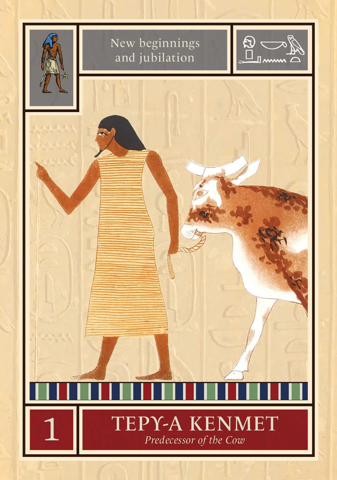 Egyptian Star Oracle, guidebook, 42 cards