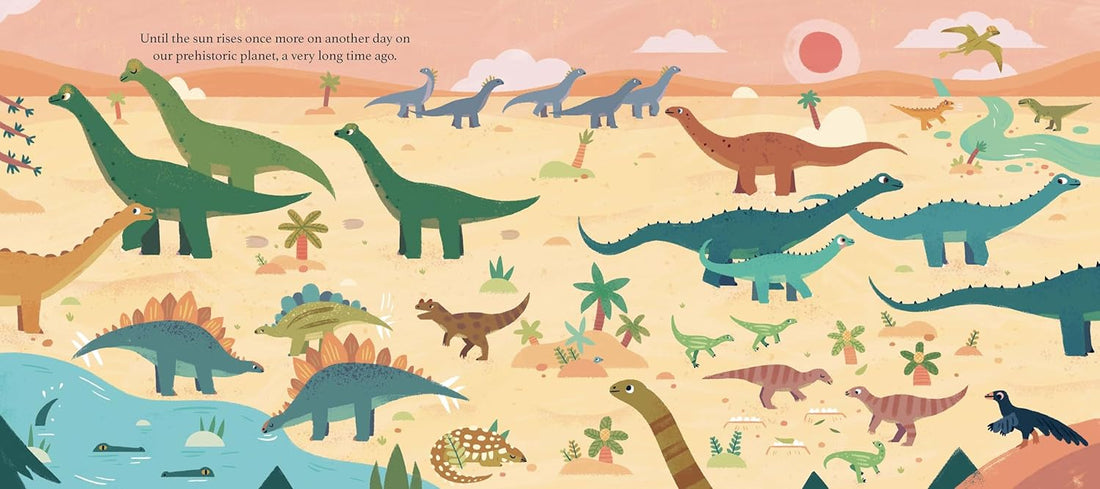 One Day on our Prehistoric Planet...with a Diplodocus