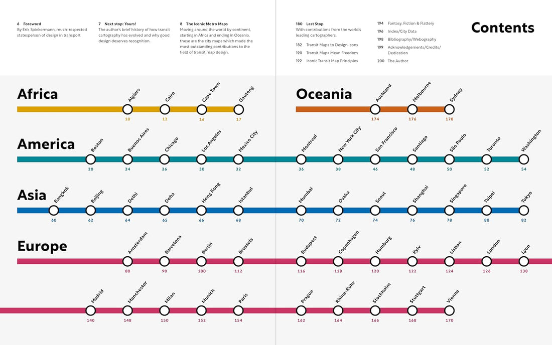 Iconic Transit Maps: The World's Best Designs