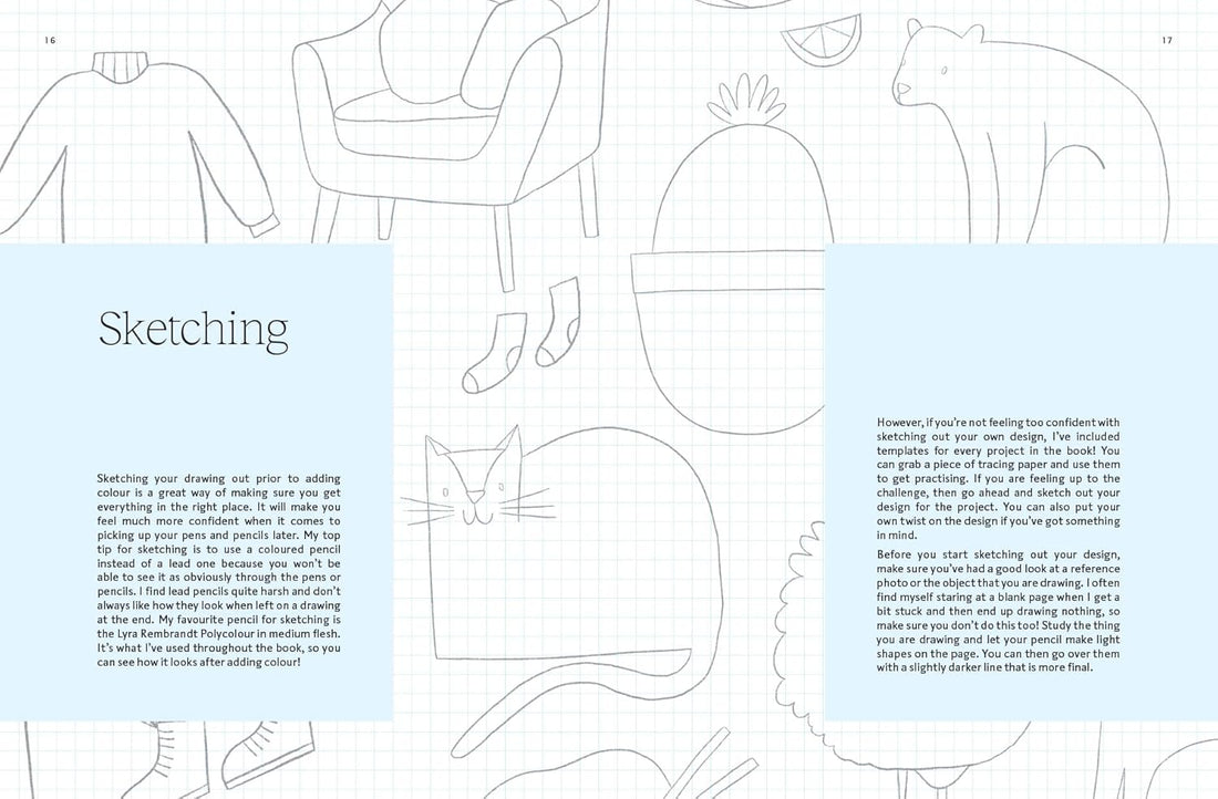 15-minute Art Drawing: Learn how to Draw, Colour and Shade