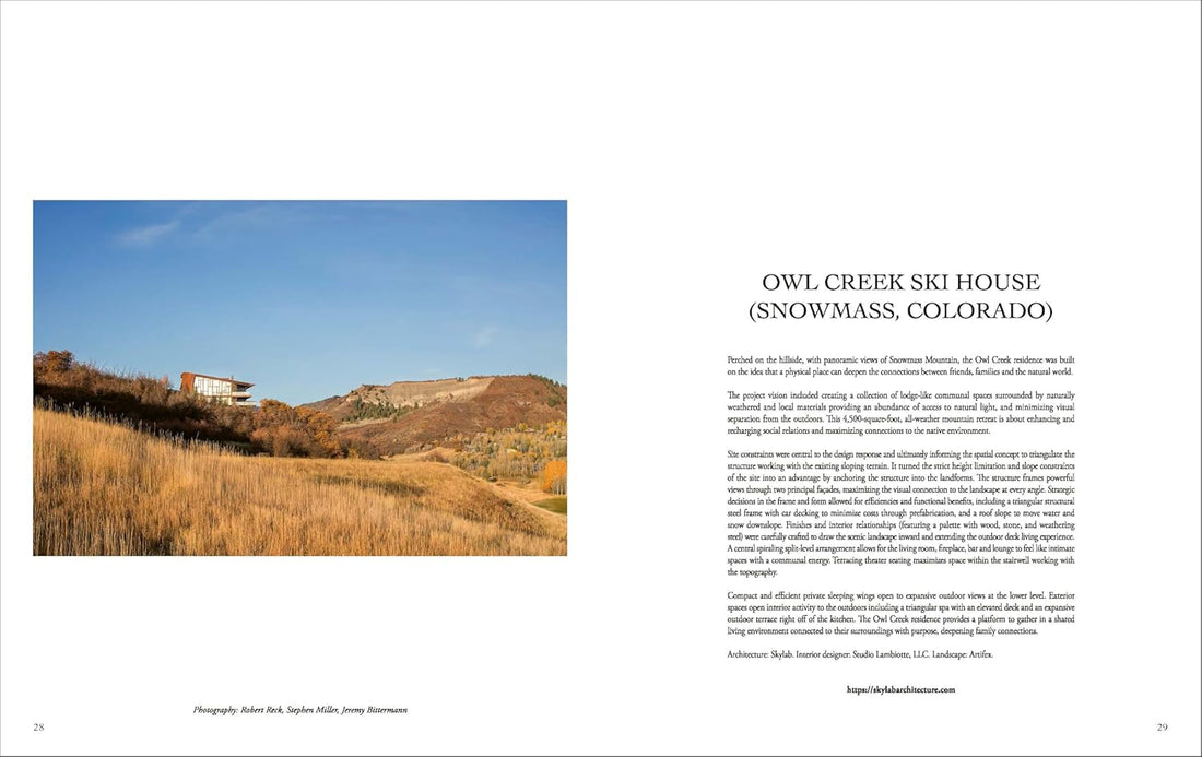 Alpine Elegance: High-End Mountain Homes