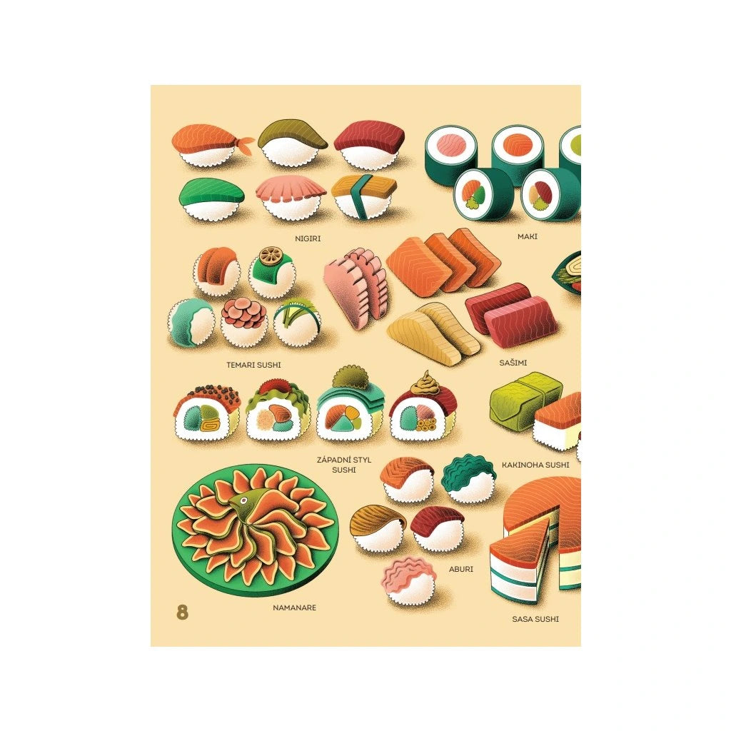 Sushi - Ilustrované dějiny rolka za rolkou