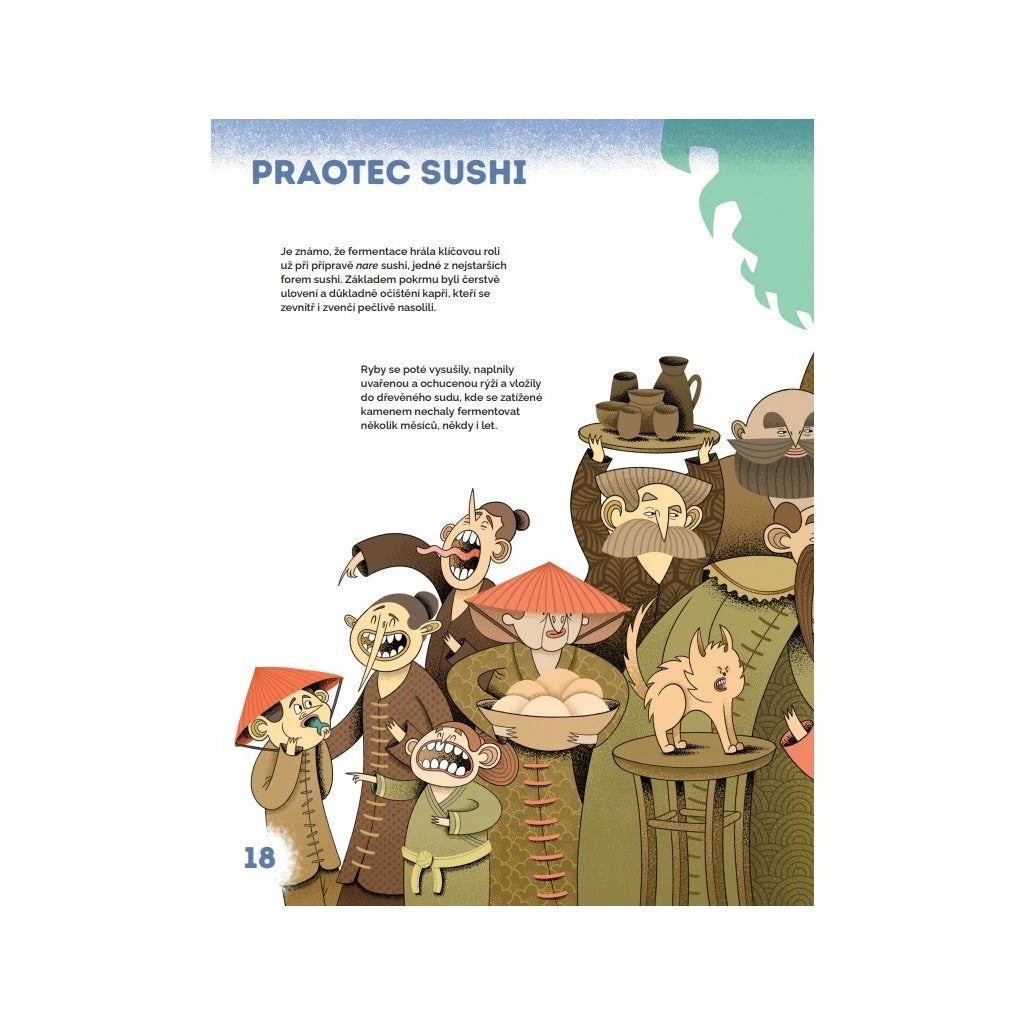 Sushi - Ilustrované dějiny rolka za rolkou