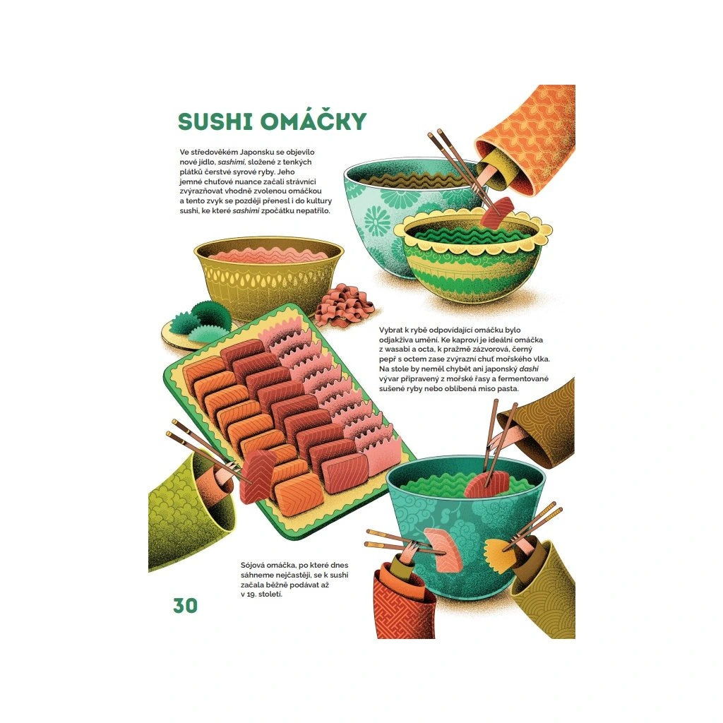 Sushi - Ilustrované dějiny rolka za rolkou