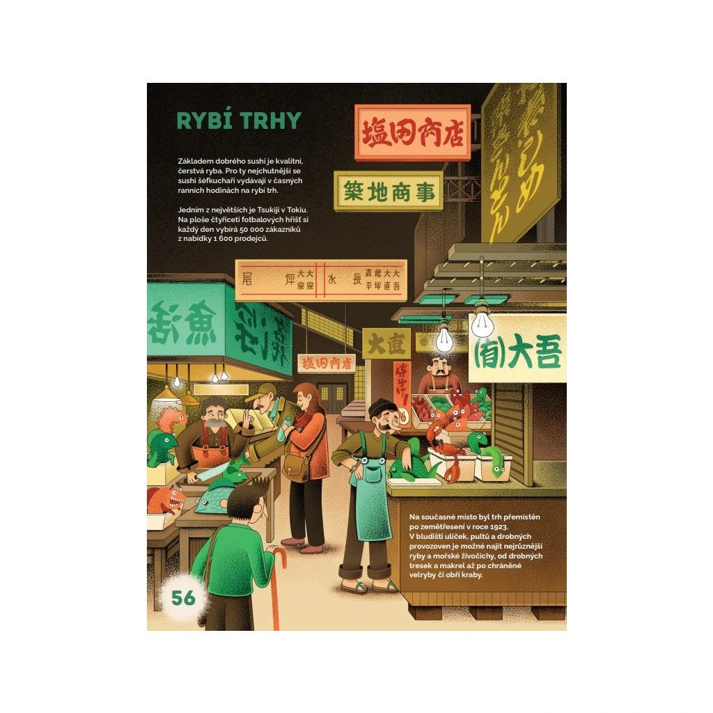 Sushi - Ilustrované dějiny rolka za rolkou