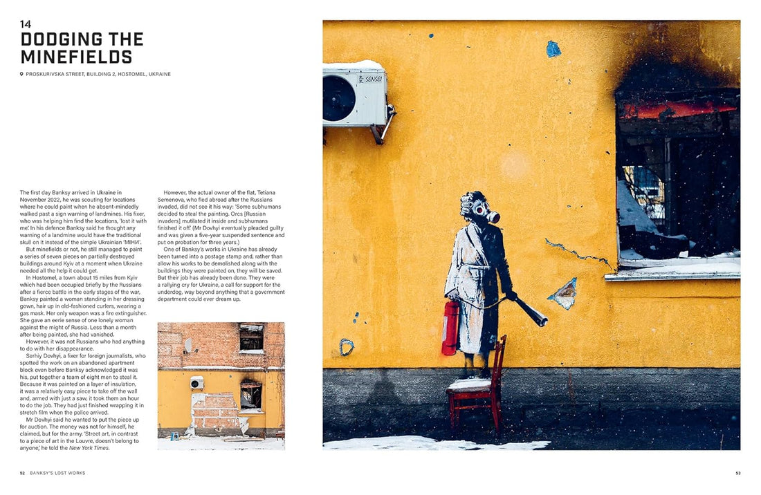 Banksy's Lost Works: On the trail of his vanishing street art