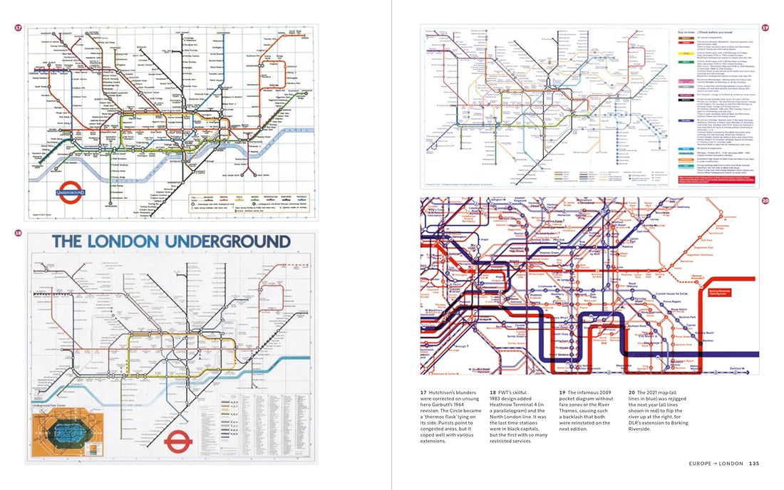 Iconic Transit Maps: The World's Best Designs