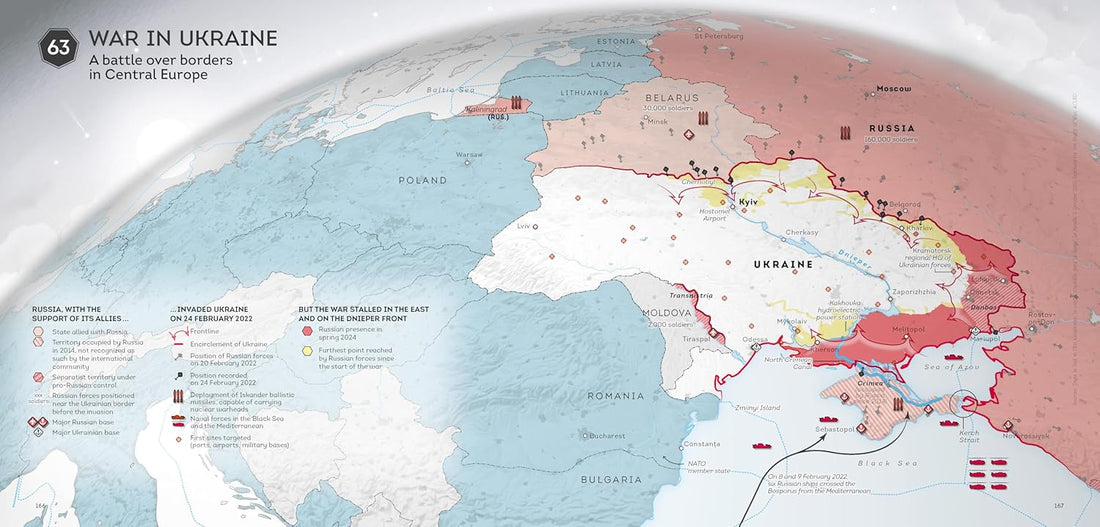 Atlas of Borders: Walls, Migrations, and Conflict in 70 Maps