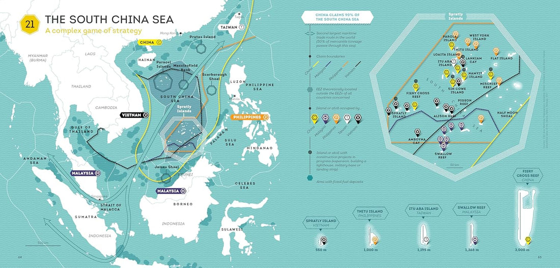 Atlas of Borders: Walls, Migrations, and Conflict in 70 Maps