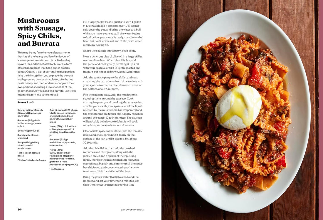 Six Seasons of Pasta