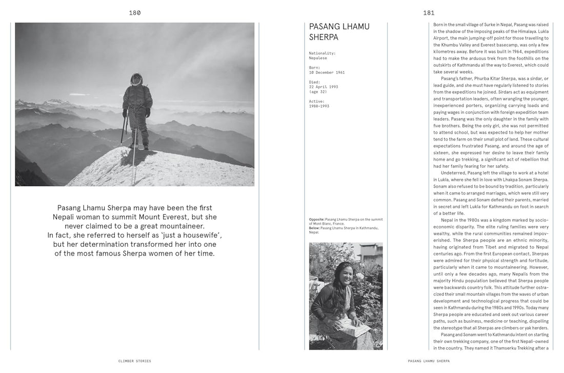 Mountaineering Women