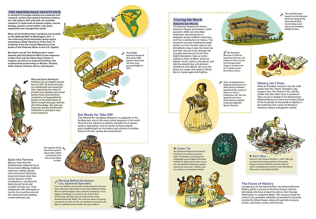 The Great Big Book of Museums: A visit to 13 spectacular museums from around the world