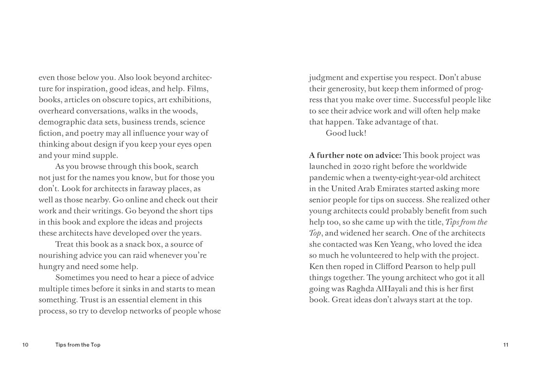 Tips from the Top: Architects Share Their Advice for Success