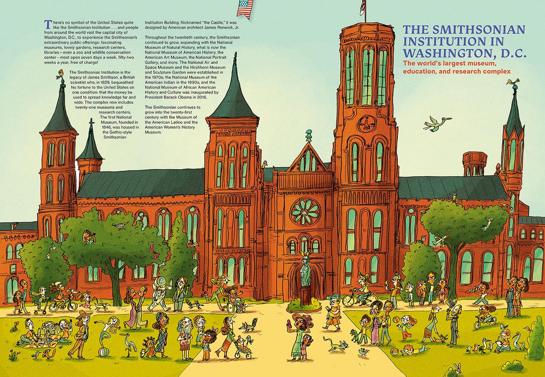 The Great Big Book of Museums: A visit to 13 spectacular museums from around the world